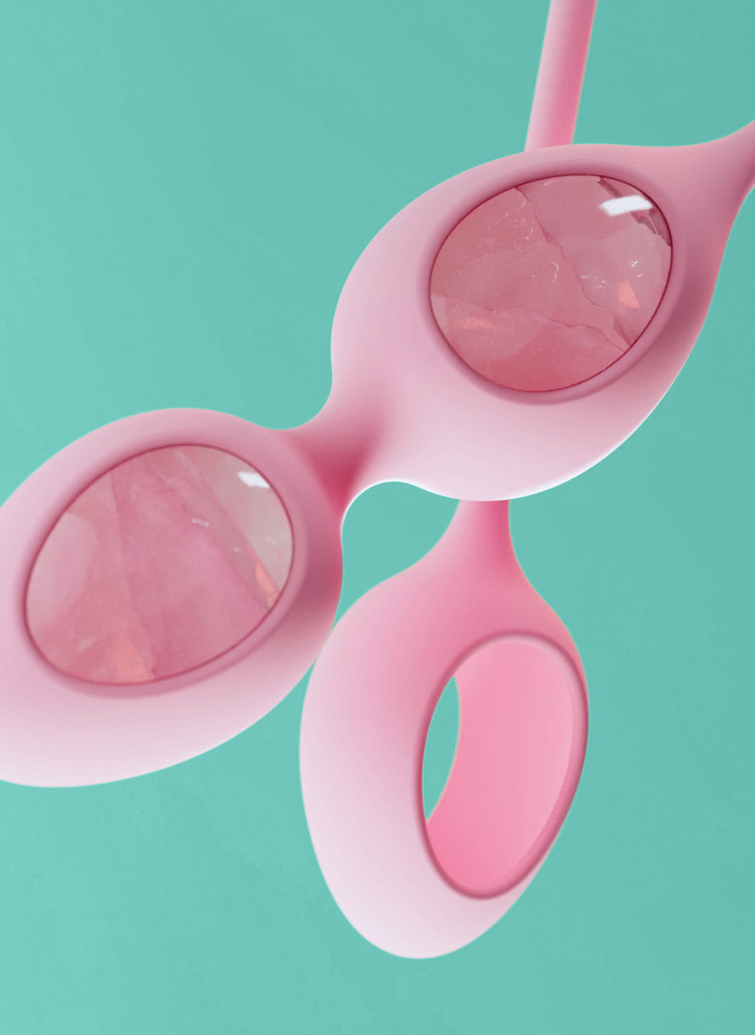 Oeufs en quartz rose ✵ Yonii